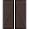 Ekena Millwork Americraft 6-Board (2 Batten) Wood Joined Board-n-Batten Shutters w/ Z-Bar, ARW102BB621X32TBH, PR ARW102BB621X32TBH - alternate 1